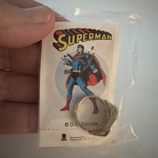 SUPERMAN Ring - Howard Eldon factory sealed, vintage