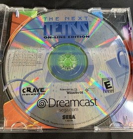 Next Tetris: On-Line Edition - Sega Dreamcast (Tested And Working)