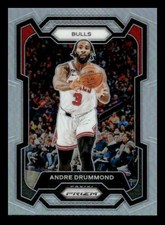 2023-24 Panini Prizm #256 Andre Drummond Silver Chicago Bulls