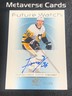 2022-23 UD SP Authentic Hockey Retro Future Watch Filip Hallander Auto 643/699