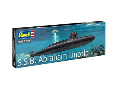 Revell 05185 (L4) S.S.B. Abraham Lincoln with Interior 1:253   NEU/OVP
