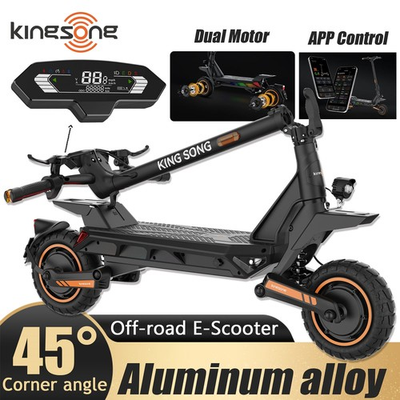 #ad Off road Electric Scooter for Adult 10quot; Tires 1000W*2 E Scooter KINGSONG N12T3 $899.00