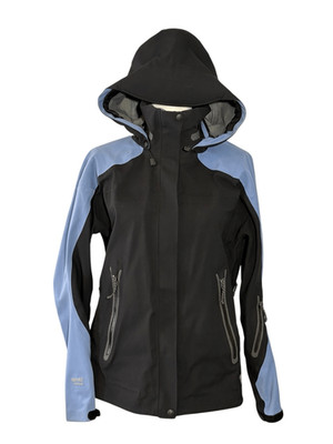 Mountain Hardwear GORE-TEX Softshell Coat in blue and black - M