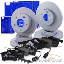 ATE BREMSSCHEIBEN Ø288/245 +BREMSBELÄGE VORNE+HINTEN FÜR AUDI 100 C4 A6 C4