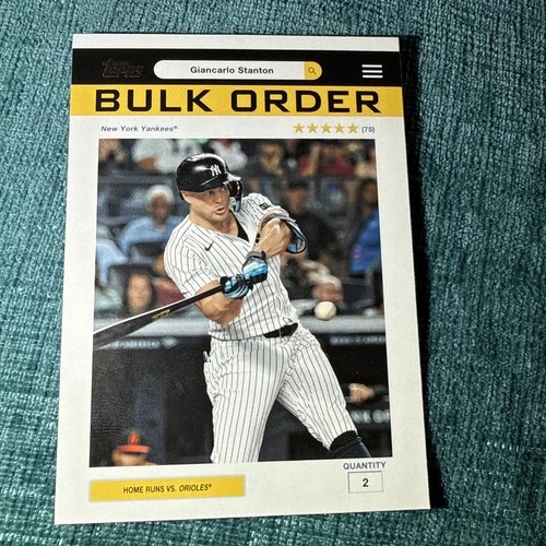 2026 Topps Series 2 Giancarlo Stanton Base (RAW)