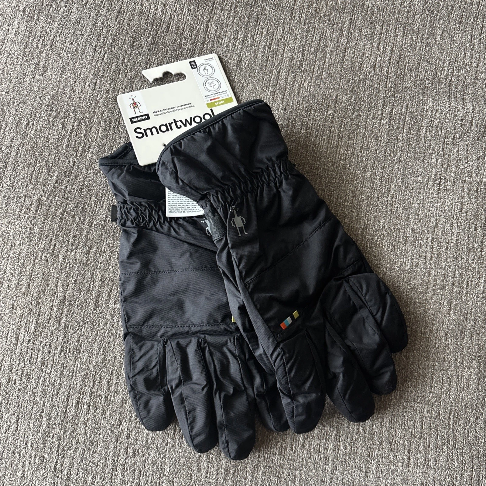 Smartwool Smartloft Glove Black Men’s SW016770001-XL