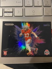 2025 Panini Prizm Draft Picks Jack Sawyer Black Color Blast #33 Ohio State