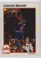 1991-92 NBA Hoops Chucky Brown #35 0x4w
