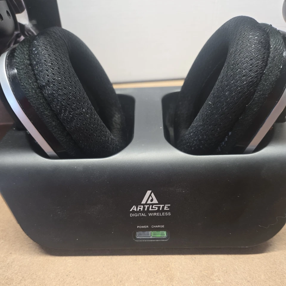 Artiste TV 2,4 ГГц RF беспроводной над ухо цифровой стерео гарнитура - черный (C2) - Изображение 2 из 4