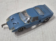 Vintage Ford GT Slot Car Untested AS IS Cox 1960s Blue 1/32 Scale RARE