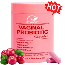 Probiotics Vaginal Probiotics 60 COUNT Women pH Balance with Prebiotics