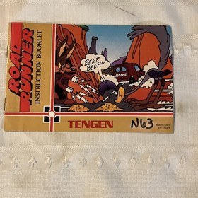 Road Runner NES, Authentic Cart, Box, Sleeve, Cleaned, Working