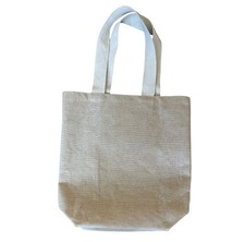 Bride Embroided Burlap Tote Bag 15 16 Pre owned