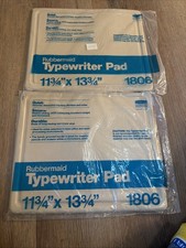 Rubbermaid Typewriter Pad 11-3/4” x 13-3/4” - Lot of 2 - NEW & SEALED thumbnail