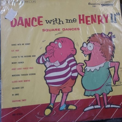 Dance With Me Henry LP 5007 Square Dances Funtime Children Records Vinyl Record