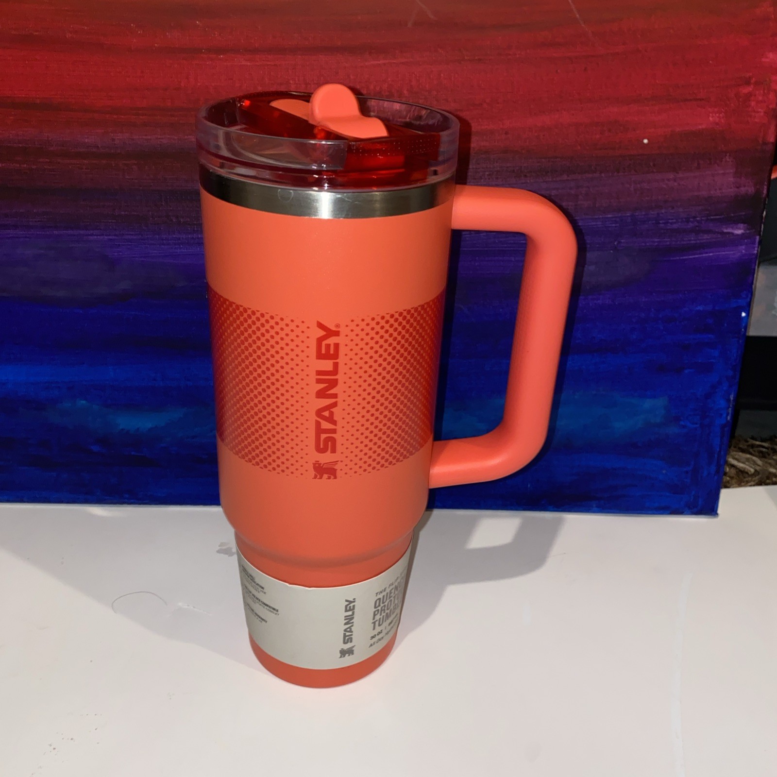 STANLEY QUENCHER PROTOUR FLIP STRAW TUMBLER WITH HANDLE LEAKPROOF 30OZ 880ML