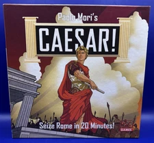 2021 PSC Games Paolo Mori's Caesar! Seize Rome in 20 Minutes Board Game-Complete