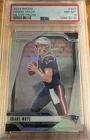 2024 Panini Prizm Drake Maye Silver Prizm PSA 8