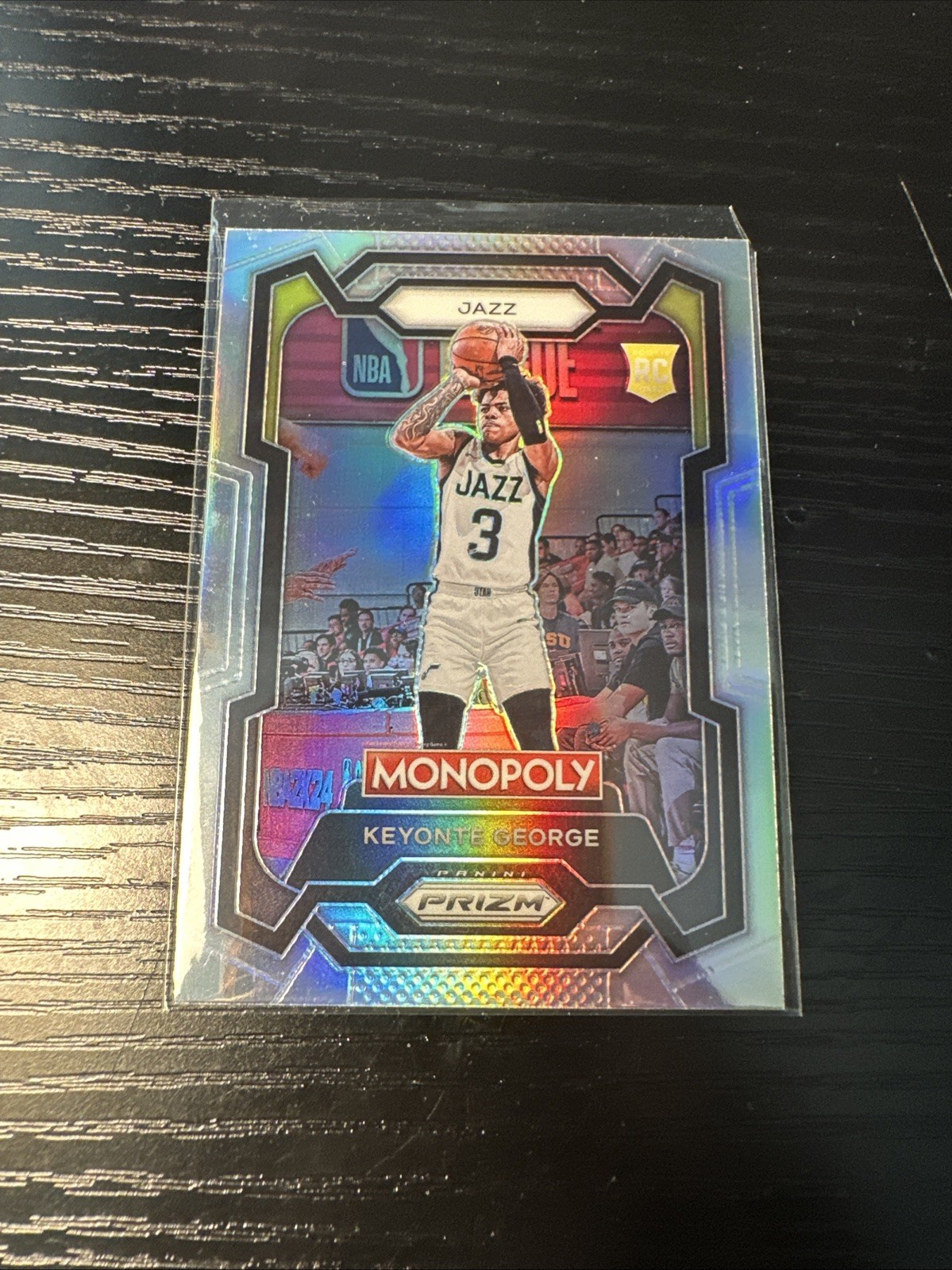 2023-24 Panini Prizm Monopoly Keyonte George #87 sliver prizm RC