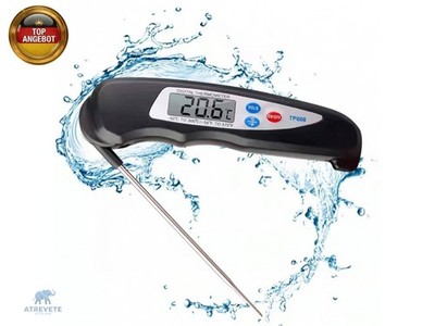 Digital Küchenthermometer, Faltbar Probe Fleischthermometer, Bratenthermometer