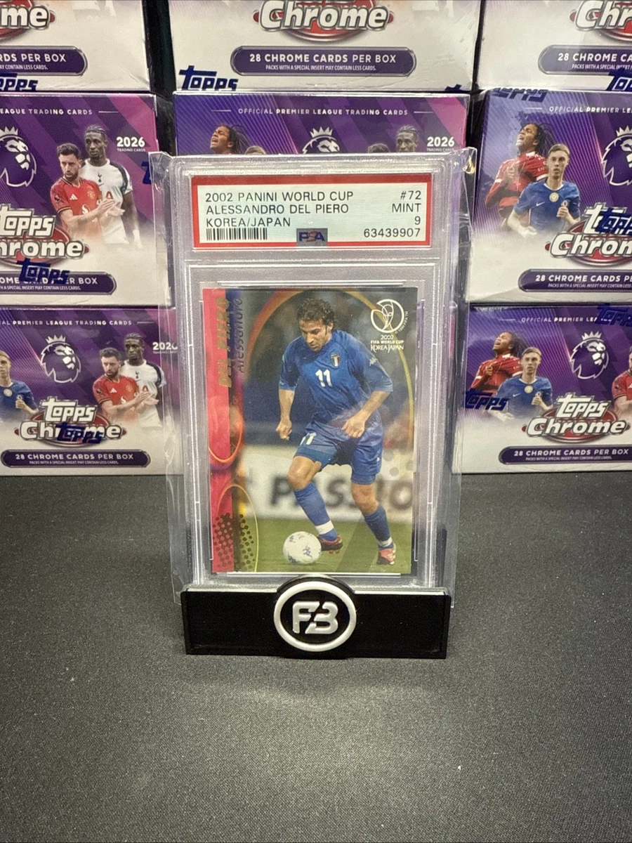 Preços baixos em 2002 Panini World Cup Alessandro Del Piero #72 | eBay