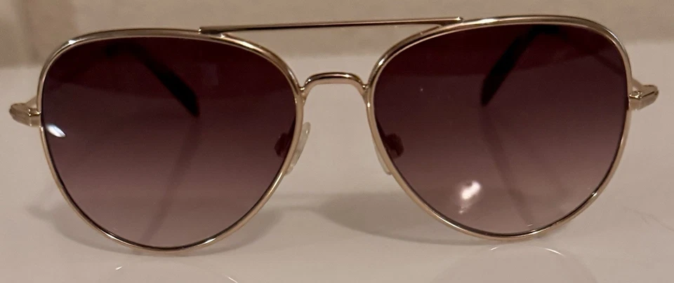 Warby Parker Aviator Sunglasses Raider M-2403 54-14-140 With Case - Image 2 of 4