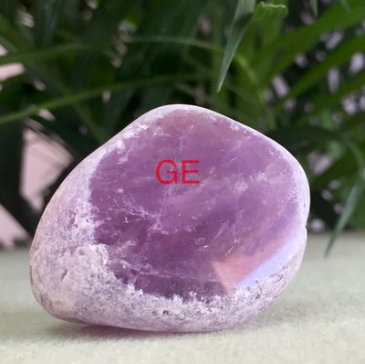Amethyst Ema Egg Crystal Quartz Specimen Window Amethyst Seer Meditation Stone.