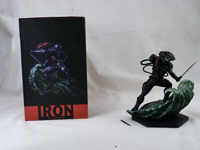 Figurine BDS Art Scale Black Manta - Aquaman - Résine 20 Cm - Neuve En Boîte