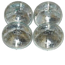 60-67 T-3 T3 Headlamp Headlight Set Gto Chevelle Chevy Pontiac Olds 442 Gs Vette