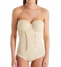 Maidenform LATTE LIFT Flexees Easy-Up Firm Control Bodysuit, US 38D, UK 38D