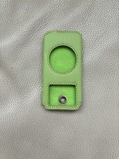 2 Cases One Leather Another Silicone Transparent Case for iPod Nano 2nd Gen