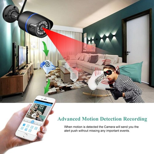 5MP 3MP Cámara Wifi Tarjeta SD Audio Bala Exterior Inalámbrica CCTV IP Cámara iCSee - Imagen 8 de 9