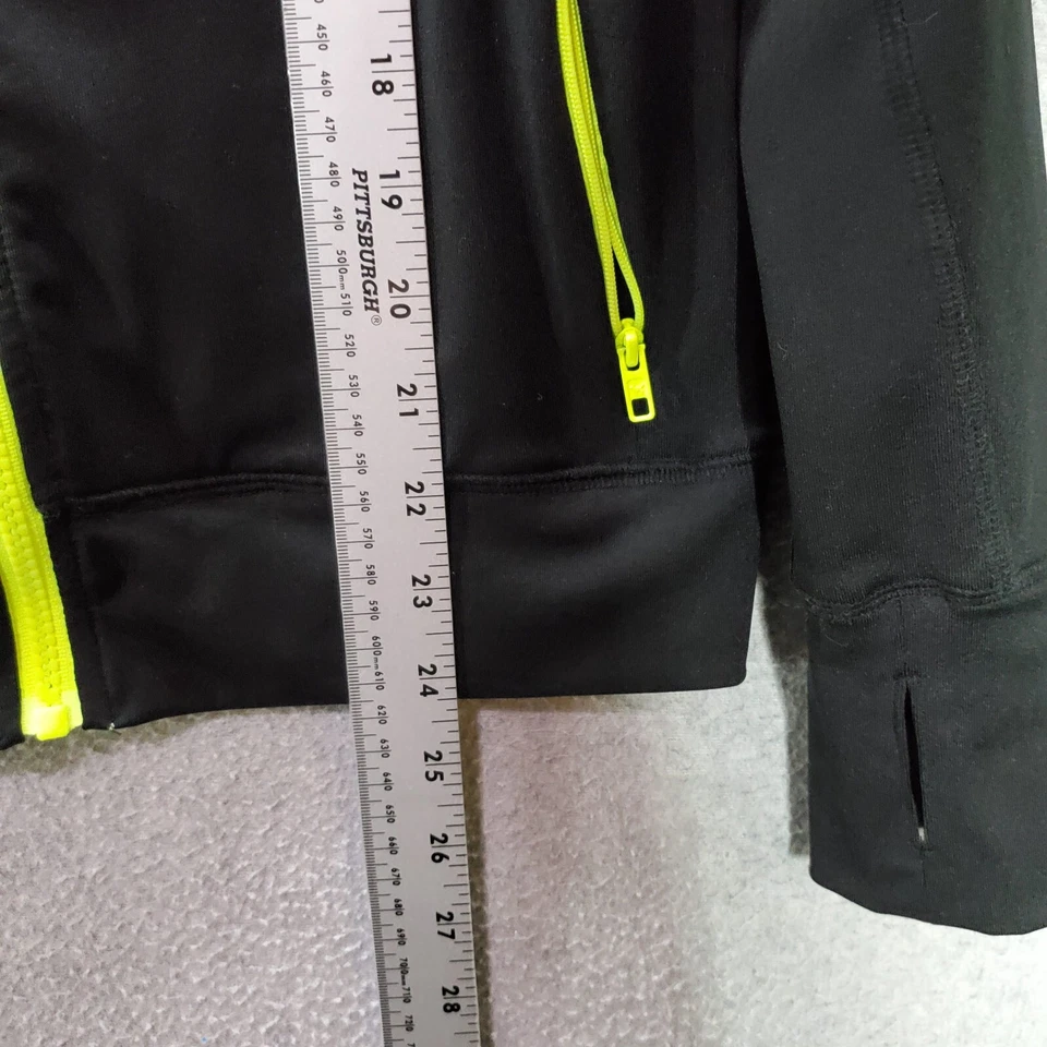 Chaqueta ROSA Victoria's Secret Mujer Ropa Activa XS Negra Track Ultimate Logo Foto 3 de 4