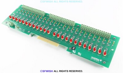 Crouzet Relay Module Board PB-24M 57-314/G *OPEN BOX!*