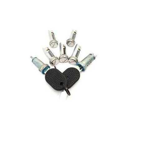 Kit serrures de porte Peugeot Boxer complet anti crochetage en zinc