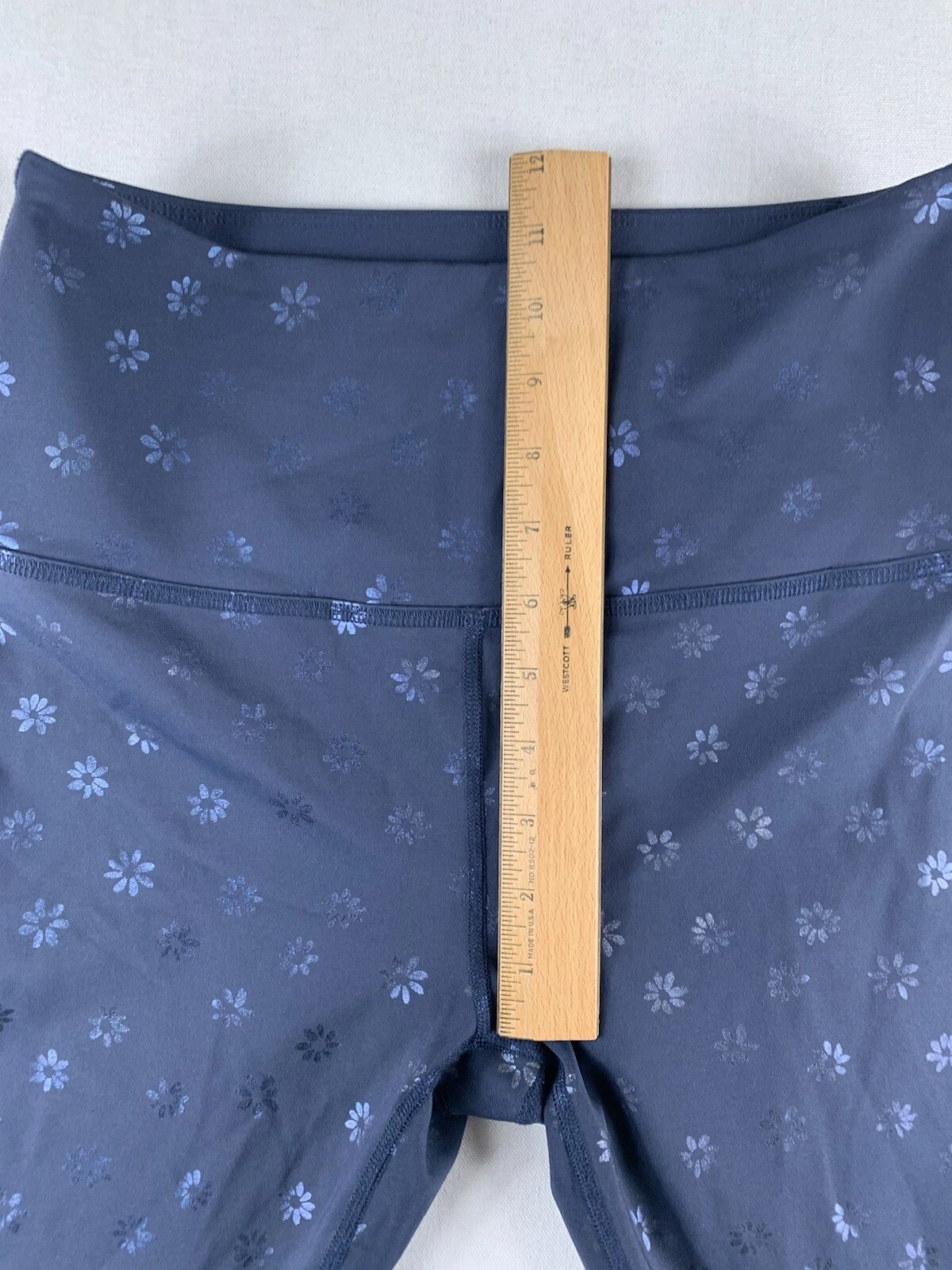 beyond-yoga floral made in usa flat lay leggings