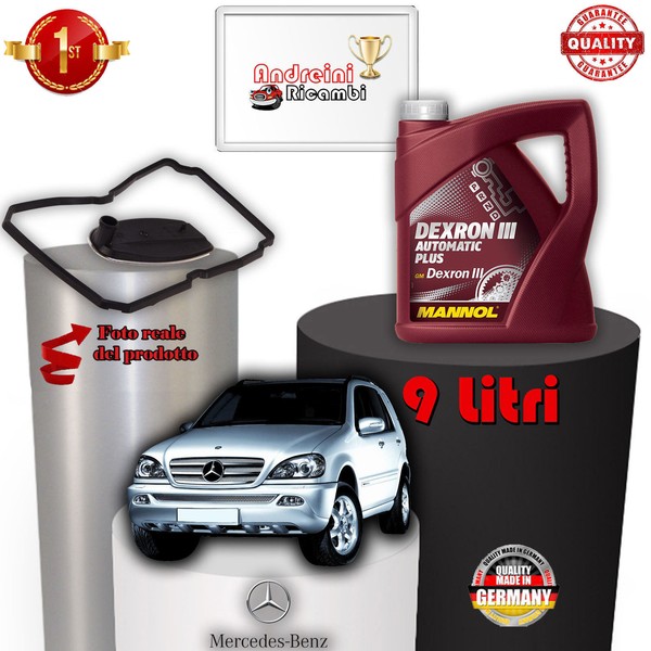 Service Austausch Auto Und ÖL Mercedes ML 400 CDI W163 184KW 2004-> 2005 1015-image