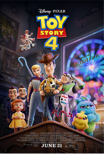 Disney and Pixar Toy Story 4 Final one Sheet 27x40 DS Poster - 第 1/2 張圖片