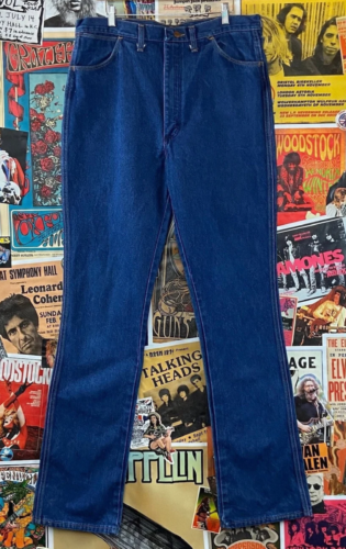 Vintage 70s-80s Wrangler Cowboy Fit 36x36 Bootcut Denim Jeans, Men's  Wranglers | eBay