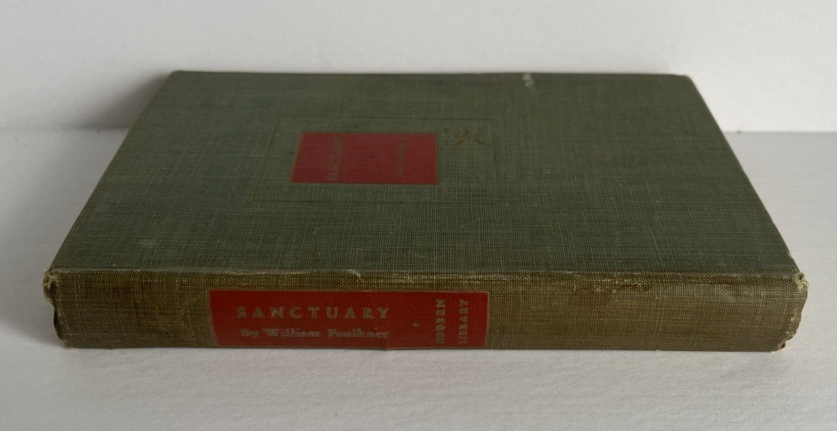 Sanctuary　by WILLIAM FAULKNER 初版第５刷　1931 SANCTUARY by WILLIAM FAULKNER First Edition? 1931 | eBay