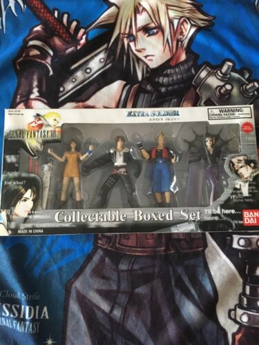 final fantasy viii 8 extra soldier boxed set squall zell edea new sealed bandai - Zdjęcie 1 z 2