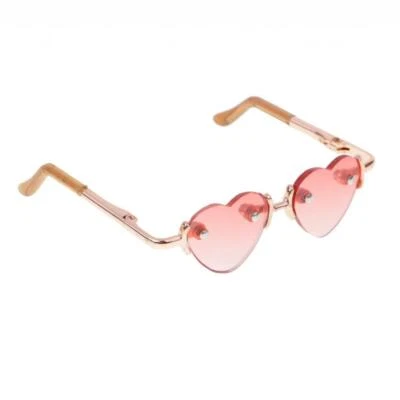 MARKENLOS Trendy No Frame Heart Sonnenbrillen Brillen für 1/3 BJD SD DOD YOSD LUTS