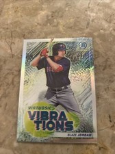 Blaze Jordan 2022 Bowman Chrome Virtuosic Vibrations Refractor #VV-10 Red Sox 