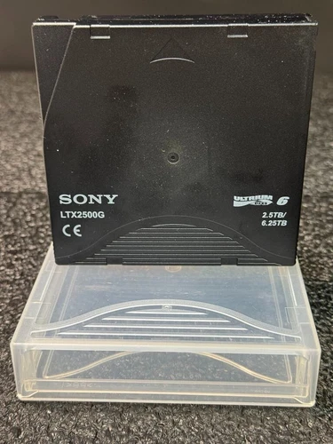 Lot 10 Sony LTX2500G LTO-6 Ultrium 6.25TB RW DataTape BAckUp Cartridge