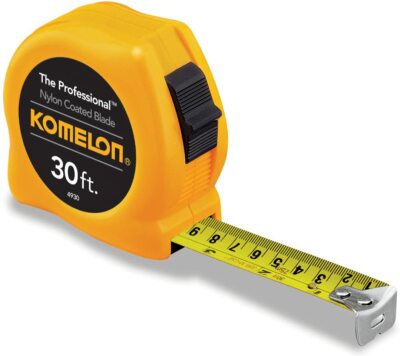 4930 The Professional Nylon Coated Steel Blade Tape Measure 30-Feet by 1-Inch, Y