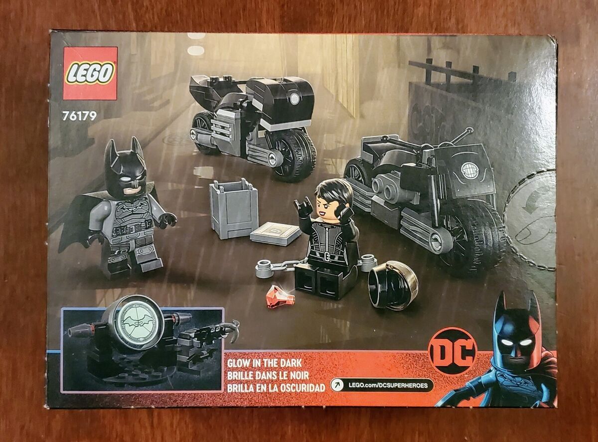 LEGO 76179 Batman & Selina Kyle Motorcycle Pursuit (2022) NEW 149 Pcs THE  BATMAN 673419339476