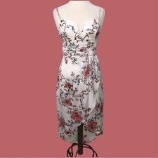 Lulu’s My Favorite Day Floral Tulip Skirt Midi Dress Small EUC