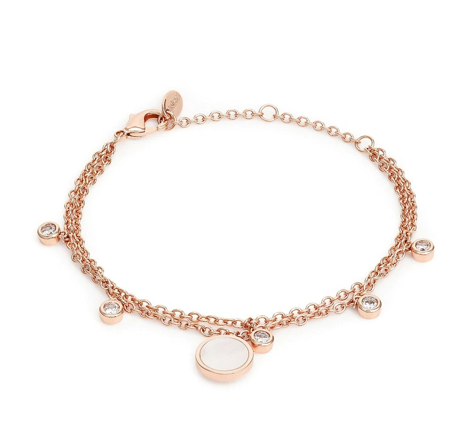 Just Cavalli Armband Bracelet Armschmuck JCFB00473200 IP-Rosegold Perlmutt neu - Bild 3 von 4