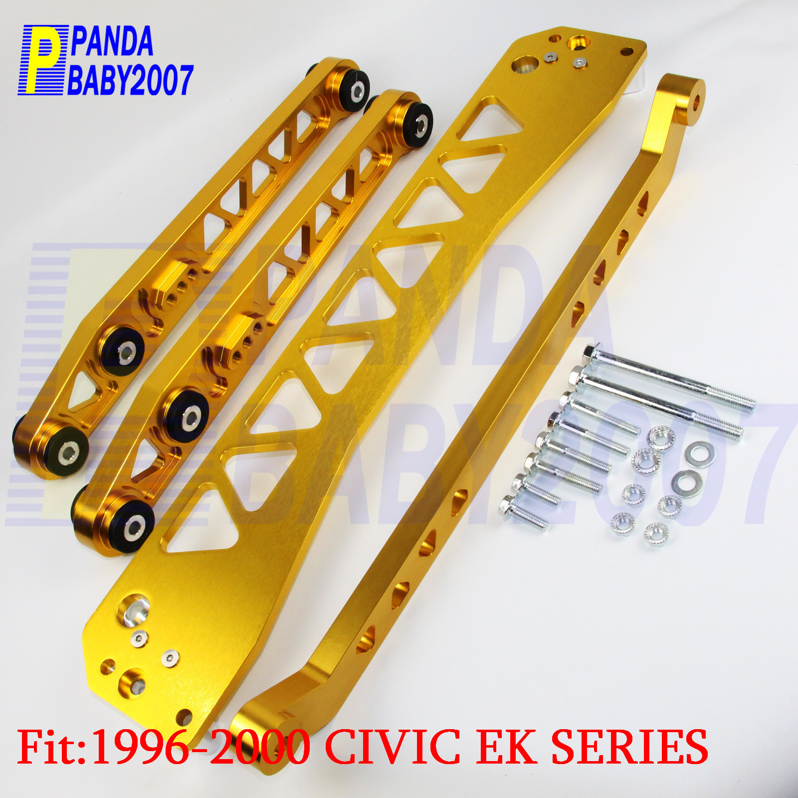 F7 Billet Rear Subframe Brace Control Arm LCA Tie Bar For 96-00 Honda Civic EK E - Foto 11