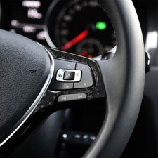 Passend Für VW Golf 7 Lenkrad Zierrahmen Abdeckung Blende in Carbon